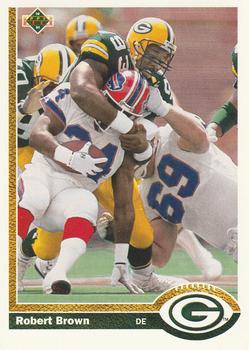 Robert Brown Green Bay Packers 1991 Upper Deck NFL #519
